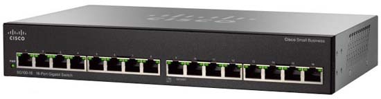 Cisco SG110-16 — Switch 16 ports Gigabit
