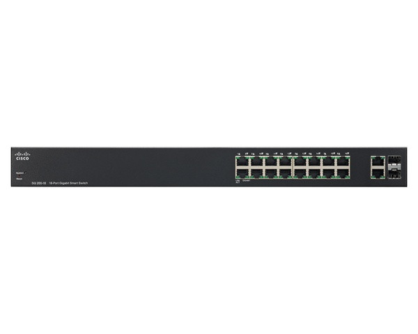 Switch 18 ports Gigabit Smart Cisco SG200-18