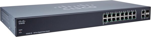 Switch 18 ports Gigabit Smart Cisco SG200-18