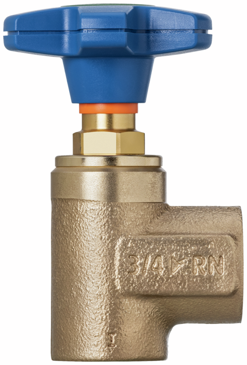 Robinet équerre Nussbaum EasyTop 1/2"×3/8" chromé tête démontable