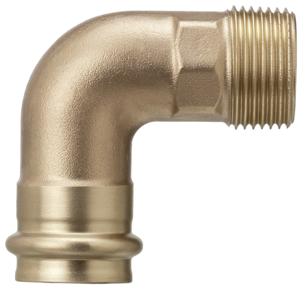 Nussbaum Optipress-Aquaplus coude 90° bronze Coude 90° Optipress-Aquaplus bronze CC246E Nussbaum