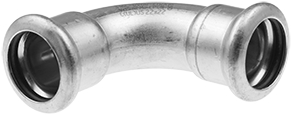 Coude à sertir 90° VSH XPress inox V4A Coude à sertir 90° VSH XPress inox V4A