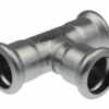 Té VSH XPress inox 316L — détail sertissage Té VSH XPress inox 316L — détail sertissage