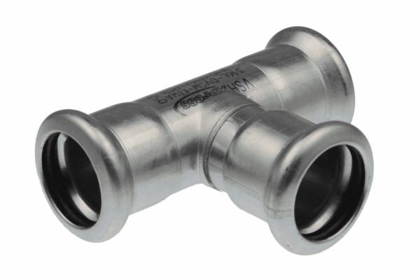 Té VSH XPress inox 316L — détail sertissage Té VSH XPress inox 316L — détail sertissage