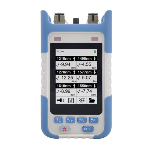 Photomètre PON 10G TM583 — face avant, mesure 1490 et 1577 nm Photomètre PON 10G TM583 — face avant, mesure 1490 et 1577 nm